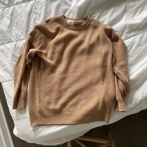 Wilfred XXS camel Granada sweater - aritzia
